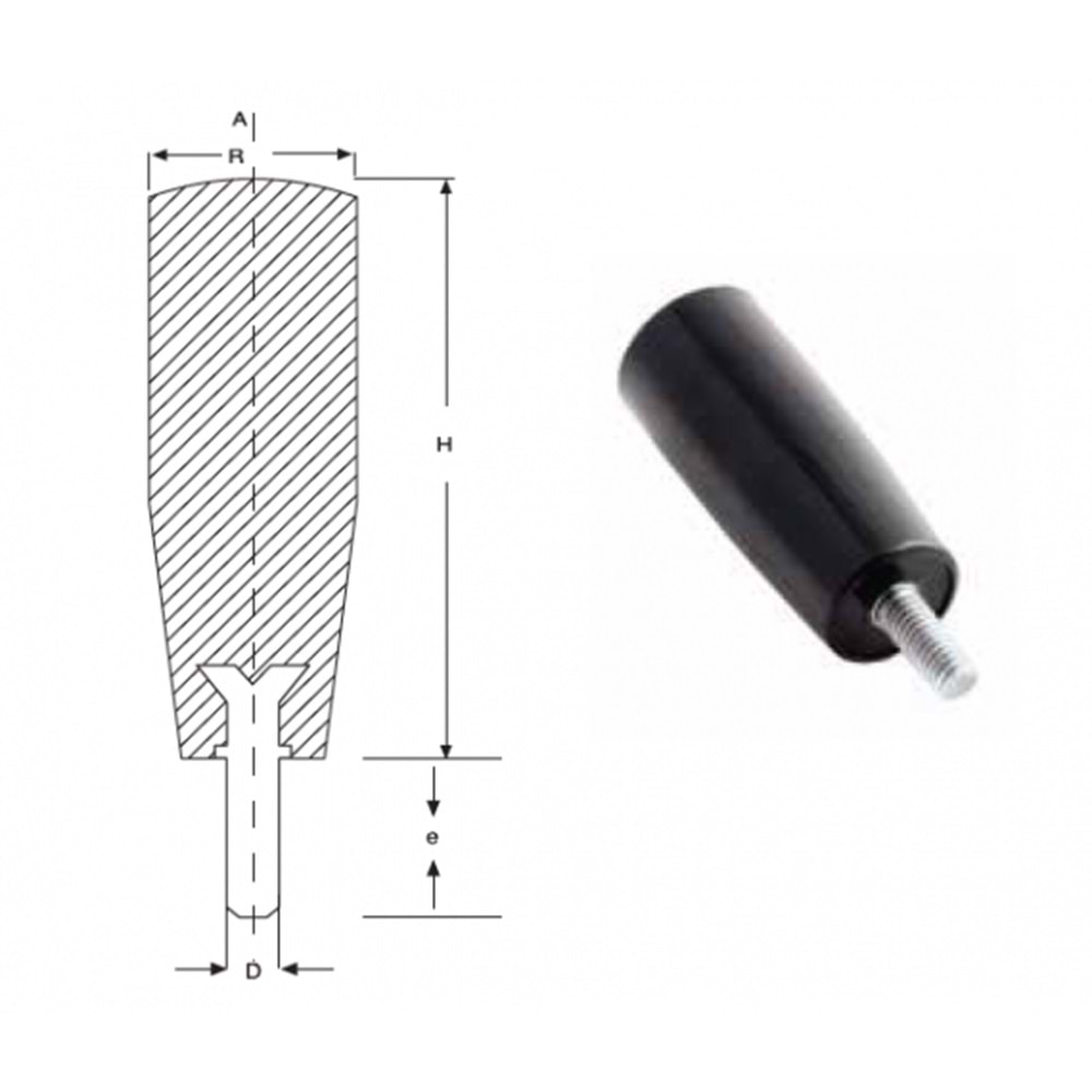 ARMUDİ ELCİK CİVATALI / TUTAMAK - Q27-NO:4 M10*25