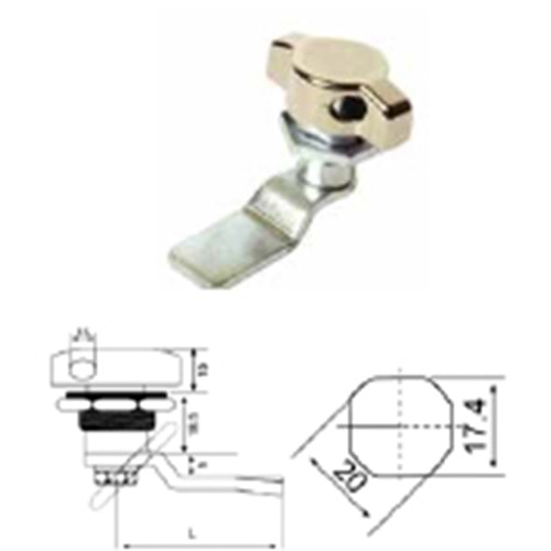 MANDALLI KİLİT - ASMA SK 108.V1